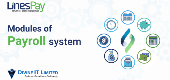 Modules of a standard Payroll system
